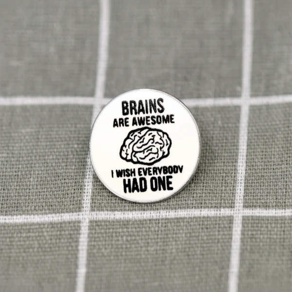 Pinarna.cz Brains are awesome I wish everybody had one / Mozky jsou úžasné, přál(a) bych si, aby je měl každý
