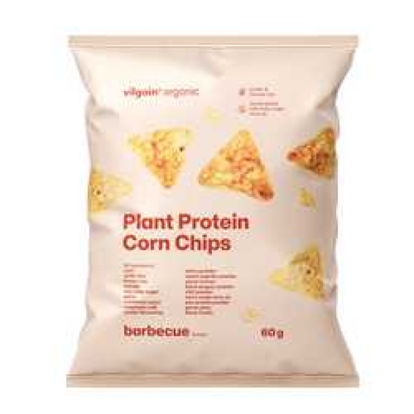 Vilgain Kukuřičné proteinové chipsy BBQ 60 g
