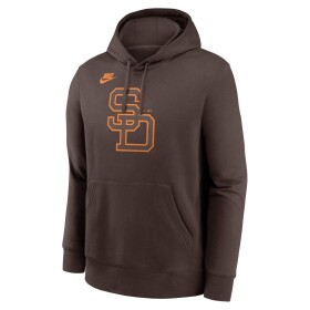 Nike Pánská mikina San Diego Padres MLB 1969 Cooperstown Club Hoodie Velikost: XL
