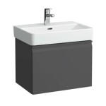 Laufen - Pro S Umyvadlová skříňka, 51x37x39 cm, 1 zásuvka, grafit mat H4830220954801