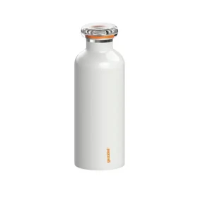 Guzzini Energy bílá / Termoláhev / 500 ml / nerezová ocel / 12h teplé, 24h studené (8008392310211)