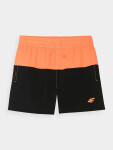 Chlapecké plážové šortky typu boardshorts 4F - oranžové Velikost: 134/140