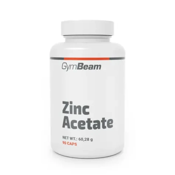 Zinek acetát - GymBeam (90 kaps.) (105730-1-90caps)