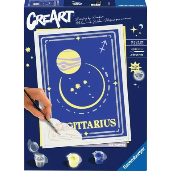 Ravensburger CreArt Znamení Střelec – malování podle čísel