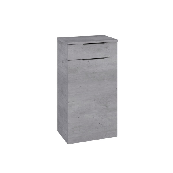 Dřevojas - Nízká skříňka DOS SNDZ 50 - D01 Beton / Úchytka T07 / D01 Beton / Pravé 156190IP