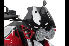 Moto Guzzi V85Tt 19-23 Adventure Sports plexi štít Powerbronze 290 mm - světle zelená