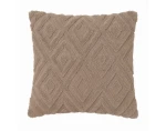 Dekorační polštář Boho rabbit 45x45 cm, taupe
