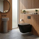 REA - Závěsná WC mísa Julio Black Matt REA-C6550