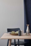 Stelton Mlýnek na sůl Norman Foster - Light Grey, šedá barva, kov, plast, keramika