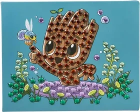 CRYSTAL ART Diamantové malování Junior Star Wars: Groot