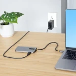 StarTech USB-C Multiport Adaptér šedá / Adaptér / HDMI 4K 60Hz / USB-A Hub 5Gbps / 100W PD / GbE (127B-USBC-MULTIPORT)