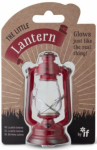 Lampička lucerna - červená