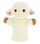 Keel Toys Keeleco Ovečka eko plyšový maňásek na ruku