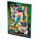 UNIDRAGON dřevěné puzzle Woosaic DINOSAURUS - TYRANNOSAURUS REX (18,9x26,7cm) - EPEE Sluban
