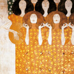 Nástěnný kalendář poznámkový 2027 Notique Gustav Klimt, 30 x 30 cm