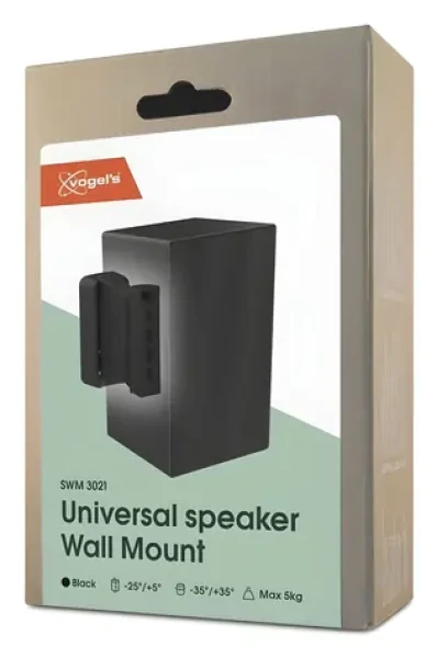 Vogels SWM 3021 černá / Nástěnný držák pro reproduktory / univerzální (8130210)
