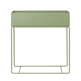 Ferm Living Stojan na květiny Plant box Tea Green, zelená barva