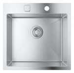 GROHE - Dřezy Dřez K800, 52x51 cm, s automatickým odtokem, kartáčovaná nerez 31583SD1