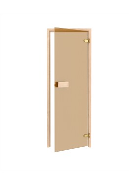 Dveře Classic do finské sauny 690x1890 mm, bronze, borovice C719BRPIL