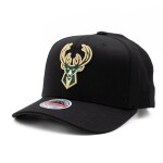 Mitchell & Ness Pánská kšiltovka Milwaukee Bucks NBA Custom Patch Classic Red Stretch Snapback