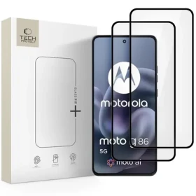 Tech-Protect Glass Fit+ černá / Tvrzené sklo / Motorola Moto G86 5G/G86 5G Power / 2 ks