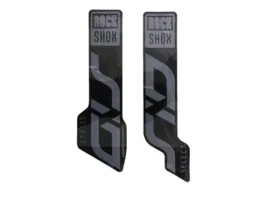 RockShox SID Ultimate 27,5"/29" 80-100 mm, sada nálepek, polar foil/gloss black - Rock Shox Decal SID Ultimate 27,5"/29" 80-100 mm polar foil/gloss black
