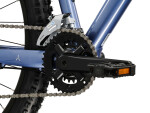 KROSS LEA 4.0, rám 15" (S), model 2025, pneu 27,5", barva modrá/stříbrná - ZDARMA dopravné, seřízení, odborná montáž a sada světel! (Záruka nejlepší ceny! Nakupujte u autorizovaného prodejce!)
