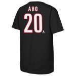 Outerstuff Dětské tričko Sebastian Aho Carolina Hurricanes NHL 2026 Stanley Cup Champions Name & Number Velikost: Dětské M (9 - 11 let)