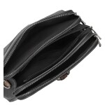 Stylová dámská crossbody kabelka Nikola, černá