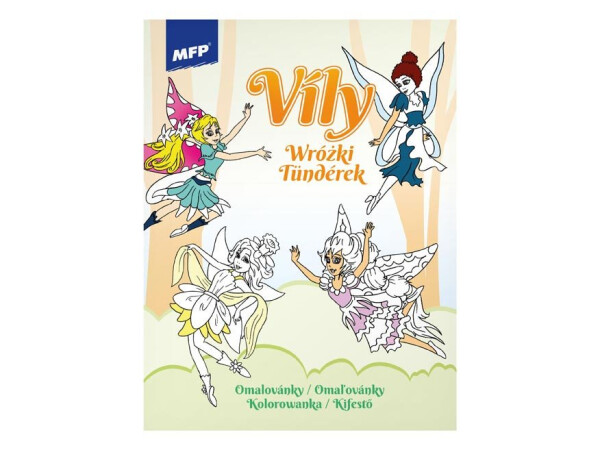 Omalovánky MFP A4 Víly 8
