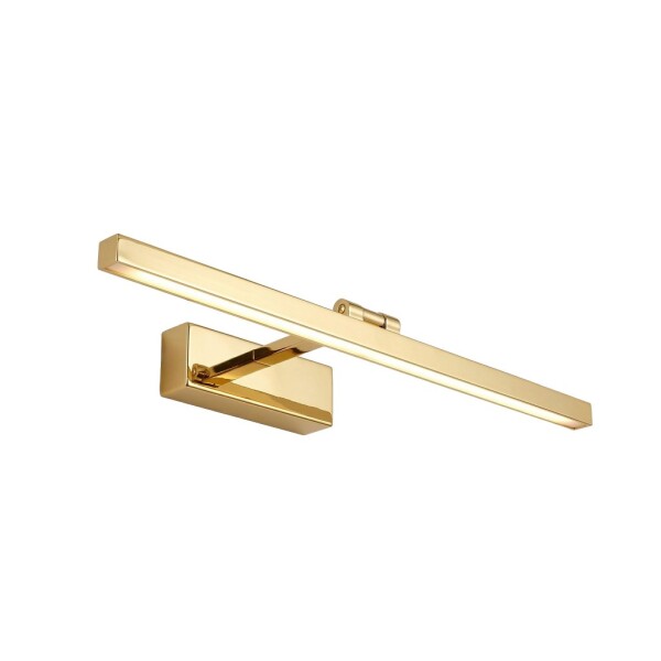 Koupelnové nástěnné LED svítidlo APP1861-1W 60 cm GOLD OSW-66014