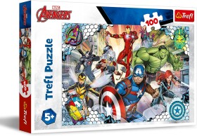 TREFL Puzzle Slavní Avengers 100 dílků