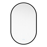 Mereo Zrcadlo oválné 50x80 cm, LED osvětlení a odmlžování CN170