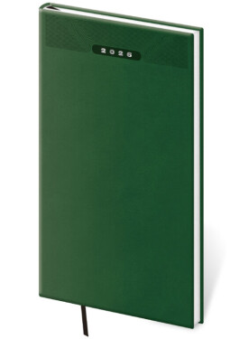 Týdenní diář 2026 Helma kapesní - Print Classic zelený