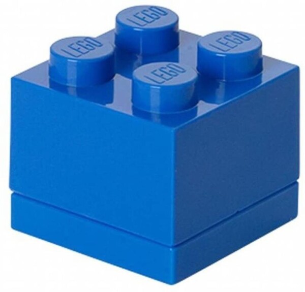 Box LEGO Mini modrý