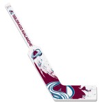 Mustang Brankářská minihokejka Colorado Avalanche NHL Splatter