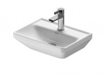 DURAVIT - D-Neo Umývátko 45x34 cm, 1 otvor pro baterii, bílá 0738450041