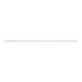 Spirella KRETA tyč na sprchový závěs 125 - 220 cm bílá / bez vrtání / hliník (7610583103253)
