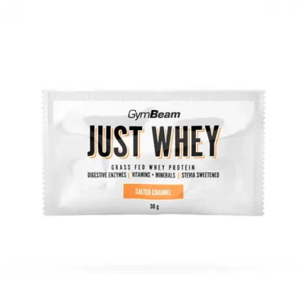 Just Whey Grass-Fed Protein – GymBeam (slaný karamel, 30 g) (42850-5-30g-saltedcaramel)