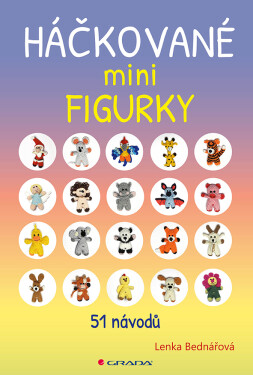 Háčkované minifigurky - 51 návodů - Lenka Bednářová