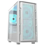 COUGAR Uniface Mini RGB bílá / PC skříň / micro-ATX / mini-ITX / RGB / průhledná bočnice / bez zdroje (CGR-55C9W-RGB)