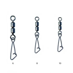 Nytro Karabinka s obratlíkem Connex Double Feeder Swivel with Hooked Snap Velikost 10 (22100008)