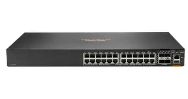 HPE Aruba CX 6200F / Switch / 24x Gigabit RJ45 portů / 4x SFP+ porty (JL725B)