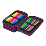 Colorino Colorino, RF067652, školní penál tříkomorový s výbavou, Football