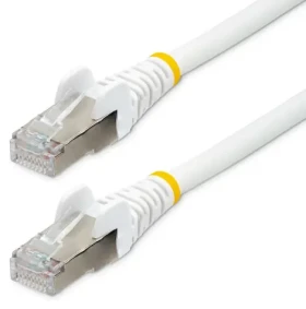 StarTech CAT6a U/UTP LSZH bílá / Síťový kabel / 10 m / RJ-45 / PoE++ 100W / 10GbE (NLWH-10M-CAT6A-PATCH)