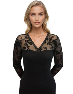 Halenka Eldar Amalia dlouhá/r S-XL černá XL