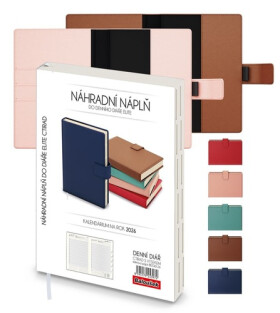 Denní diář 2026 Ctirad s výsekem A5 náhradní náplň