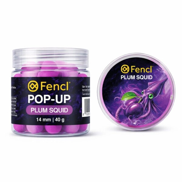 Fencl Boilies Pop Up Plum Squid,Fencl Boilies Pop Up Plum Squid