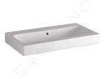 GEBERIT - iCon Umyvadlo 750x485 mm, bez otvoru pro baterii, s přepadem, bílá 124078000