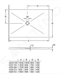 VILLEROY & BOCH - Subway Infinity Sprchová vanička, 900x1000 mm, Anti-slip, alpská bílá 6228K401